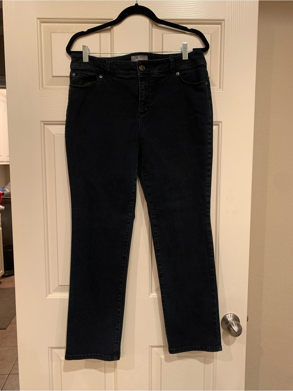 Chico's Black Straight-Leg Women's Jeans
